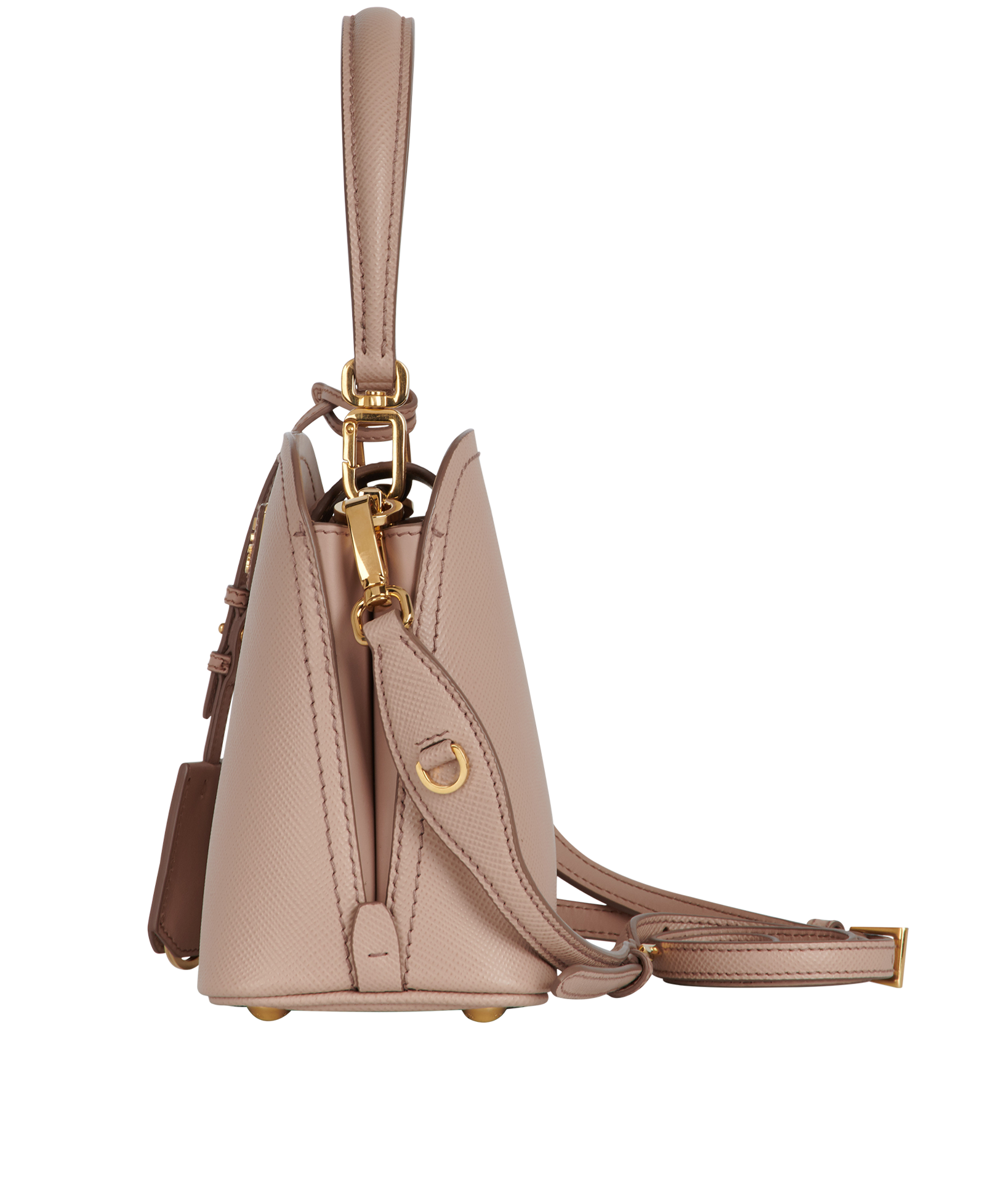 Matinee Small Bag, &pound;1,500, Handbags, Pink, Leather, Bottom view